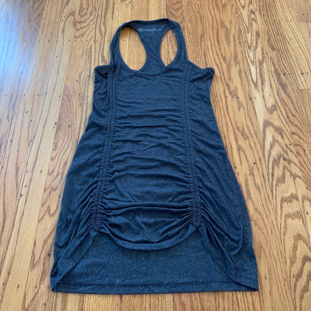 BEYOND YOGA Ruched Racerback Tank